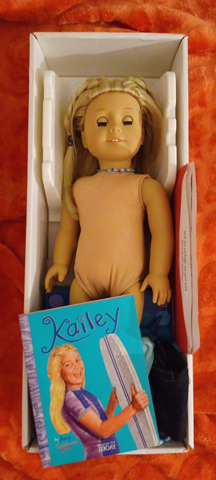 Like New In Original Box American Girl Doll Of The Year, Kailey Hopkins