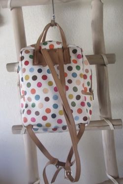 Tory Burch Backpack Polka Dot Authentic School Utep  display picture 1