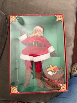 Santa Claus Collectible Doll in Box