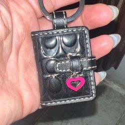 Coach Mini Foto Book Keychain $150 OBO