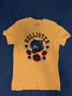 Hollister Yellow Graphic T-Shirt