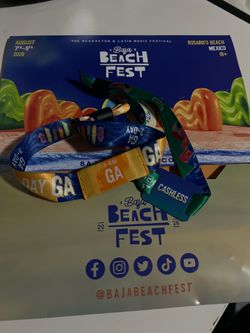2 Baja Beach Festival 3Day GA
