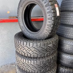 265/65R17 GOOD YEAR WRANGLER A/T full tires set 