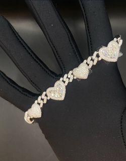 925 Moissanite bracelet
