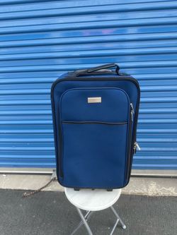 Black Protocol Softside Carry-on Suitcase 20 Inch