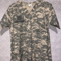 Nurse Joe Size Medium Like New Scrub Top Only 