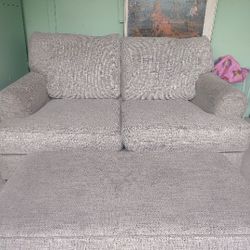 Loveseat and Ottoman Bundle 