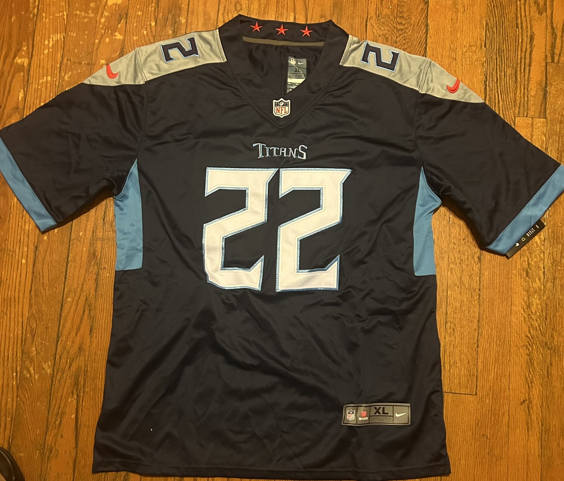 D. Henry Titans Football Game Jersey Sz XL