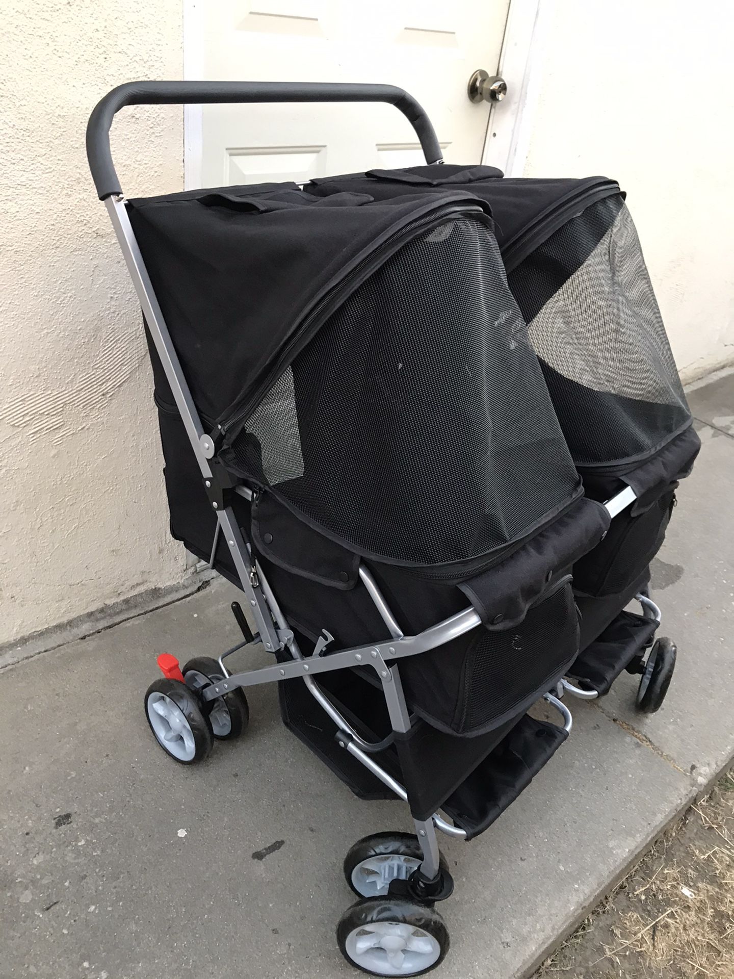 DOG STROLLER DOUBLE