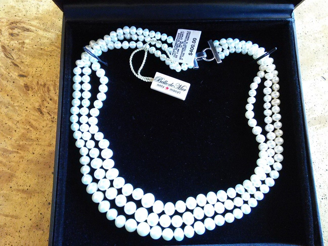 Belle De Mer Macys Pearl Necklace Sale Belle De Mer Pearl Necklace