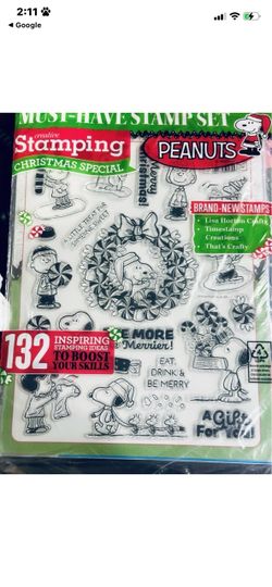 Peanuts Christmas Stamp Set – Creative Stamping Special