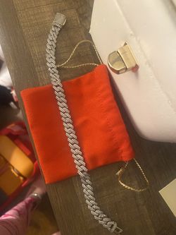 Stainless Steel Ankle Bracelet With Cubic Zirconia