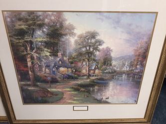 PRICE DROP! Thomas Kinkade reproduction print