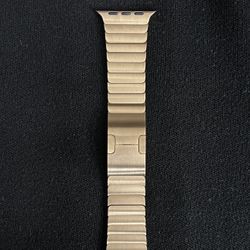 Apple Watch - 46mm Gold Link Band 