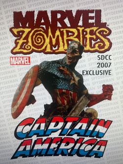 Captain America marvel zombies bust colonel America sdcc 2007