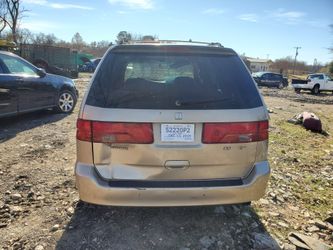 2001 HONDA ODDYSEY FOR PARTS ONLY