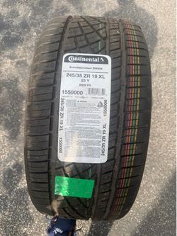 Continental Extreme Contact 245/35/19 **New