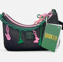 Loungefly Wicked Crossbody Bag with Charms