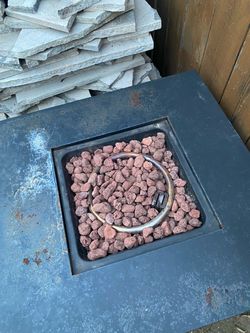 Outdoor Propane Fire Pit Table