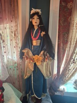 Japanese bisque doll