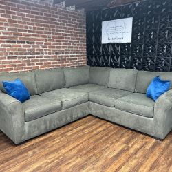 Delivery Available Living Space Gray L Shape Sectional Couch