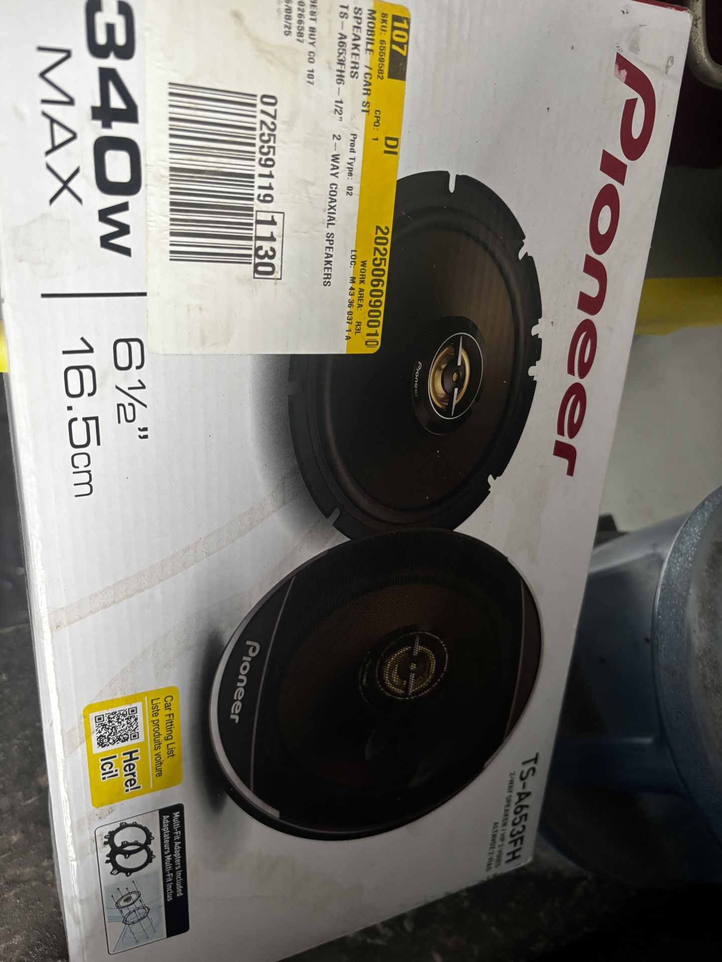 Pioneer TS-A653FH Brand New.