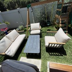 Outdoors furniture set
