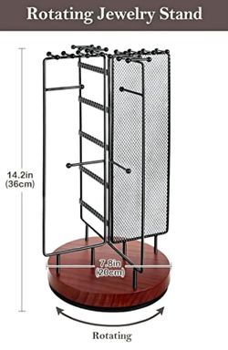 360 Rotating Jewelry Organizer