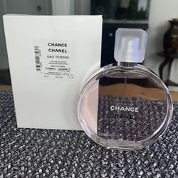 Chanel Chance Eau Tendre 3.4 Oz Eau De Parfum Tester for Sale