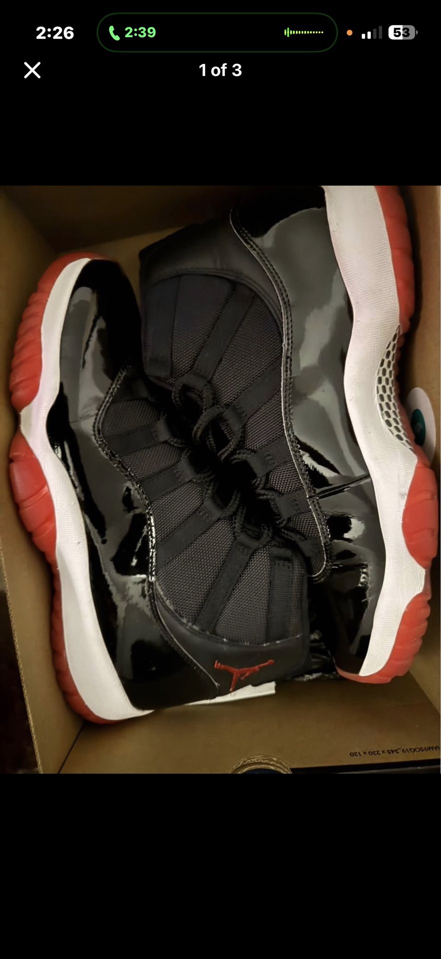 Jordan 11 Bred