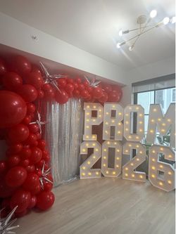 Warm Light Up Letters & Numbers