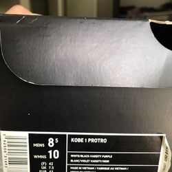 Kobe Bryant 1 Protro Uptempo 