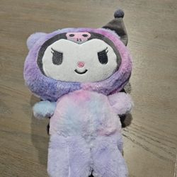 Kuromi Tie Dye  Soft Plushy 