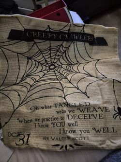 NEW Halloween 18x18 Inch Pillow Cover