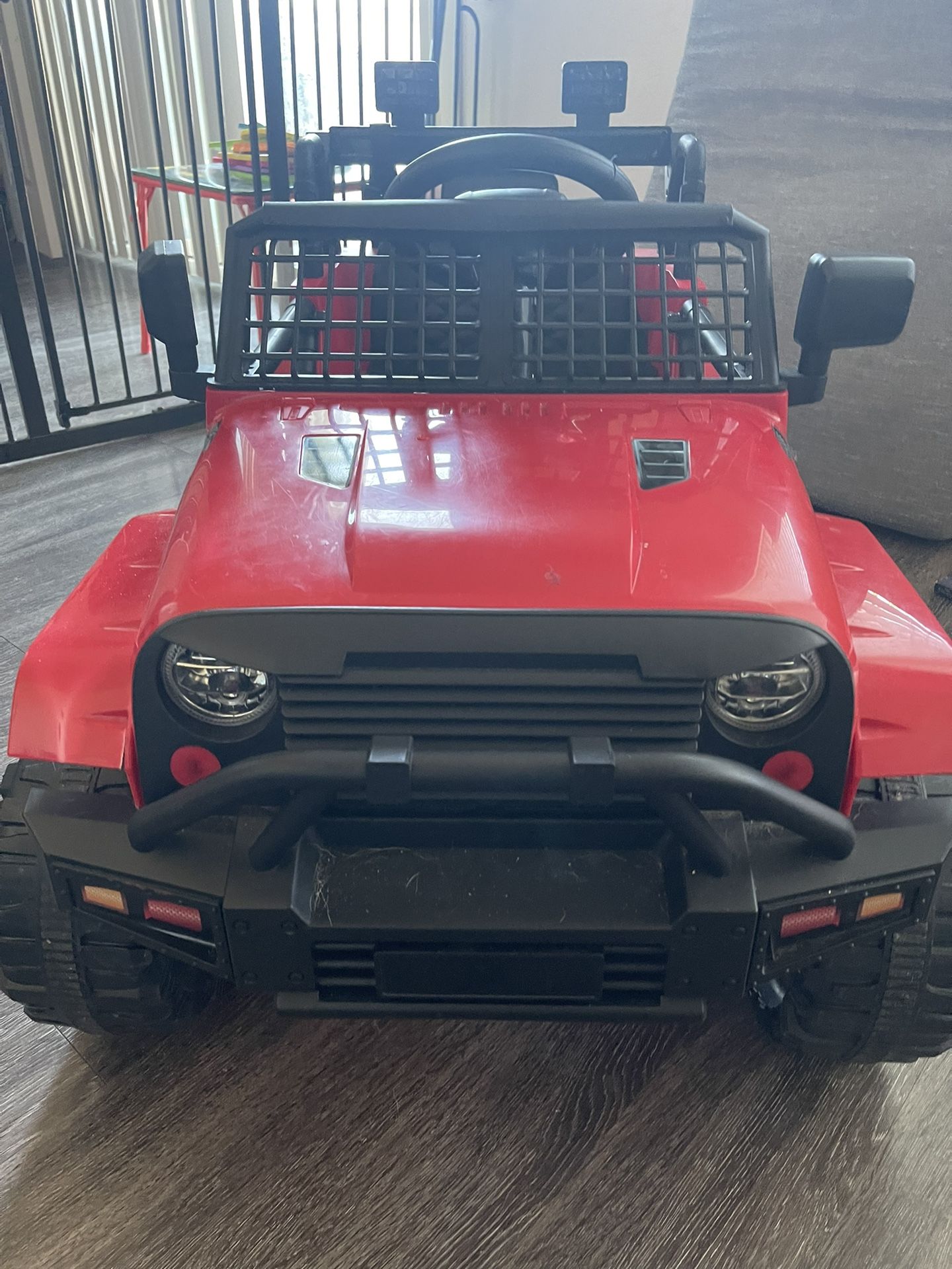 Kids Red Jeep