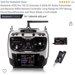Radiolink At95 Pro Remote Controller Longer Ranger For Fpv Racing Drone/quad/airplanes And More 