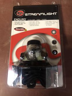 Camo enduro streamlight headlamp