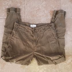 Anthropologie Brown Tactical Utility Cargo Pants 27 (US 4)