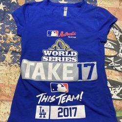 LA Dodgers 2017 World Series Shirt Female 