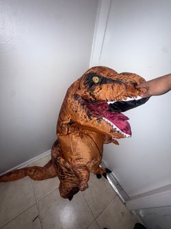 Inflatable T-Rex Dinosaur Costume