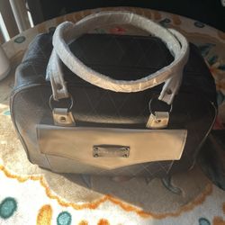 Mary Kay Black & White Makeup Tote Bag 