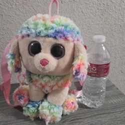 Rainbow The Poodle Backpack 