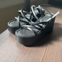 Black Platform Heels