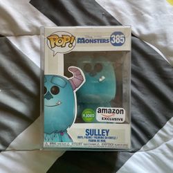 Funko Pop! Monsters Inc Sulley Amazon Flocked Exclusive 