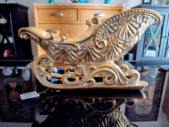 Valerie Parr Hill Gold Sleigh