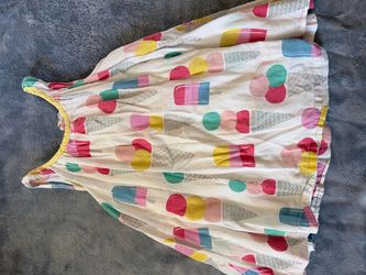 Girls Ice Cream Print Sundress