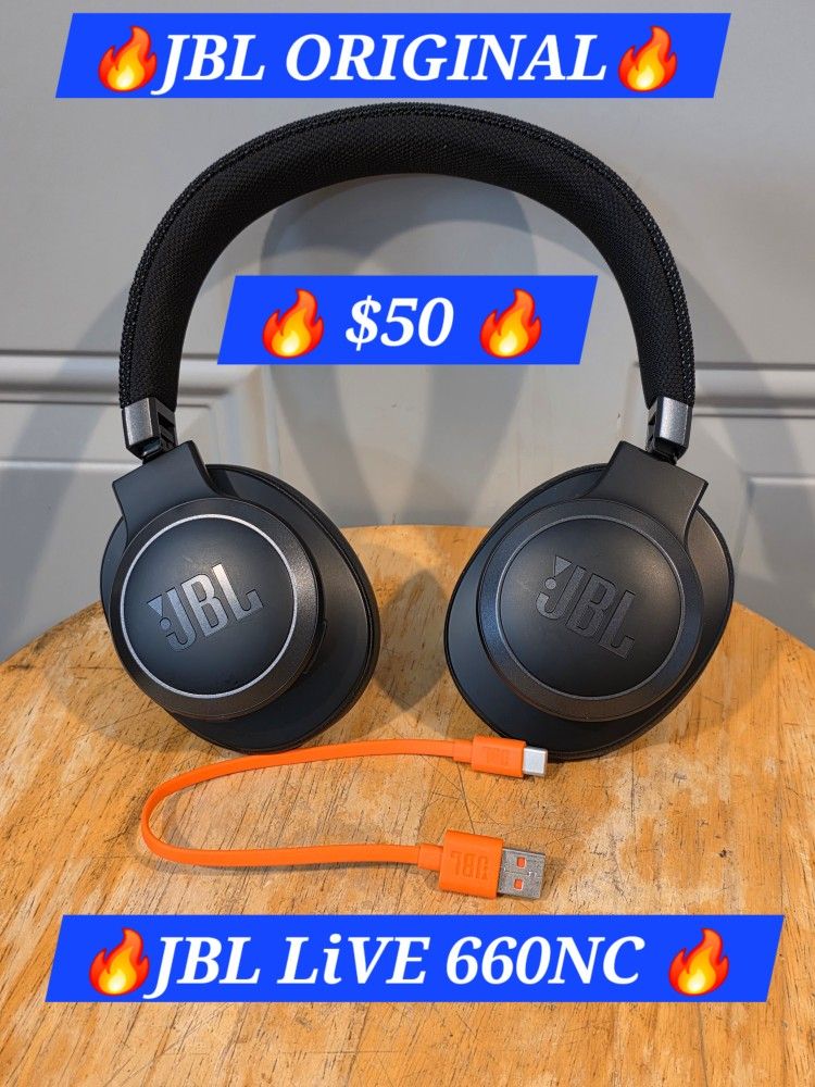 🔥JBL LiVE 660NC
🔥$50 Cash Only/ Firm On Price 0🎧 AUTENTIC JBL