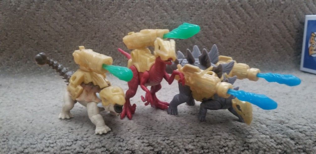 Mystery Mini Armored Dinosaur GITD