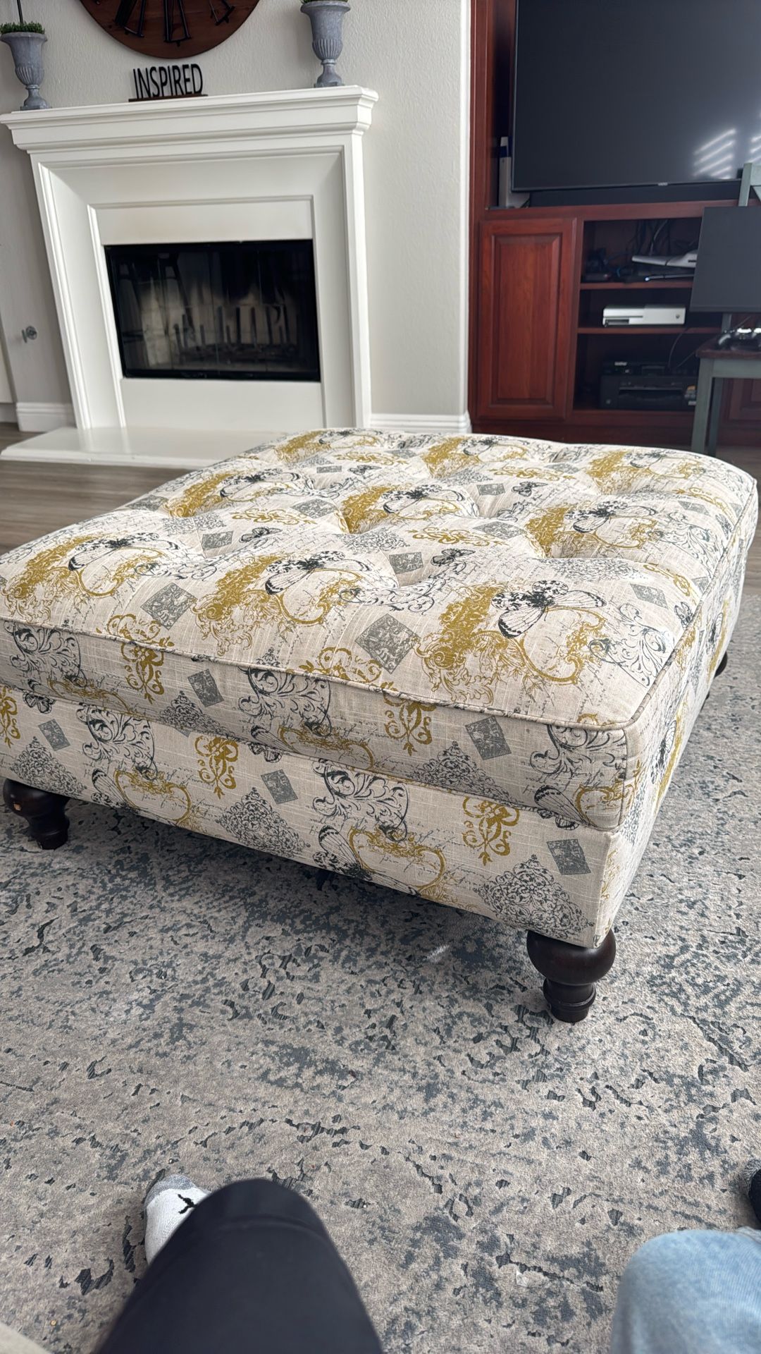 Over Sized Ottoman