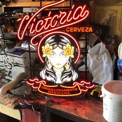 Victoria Neon Sign 